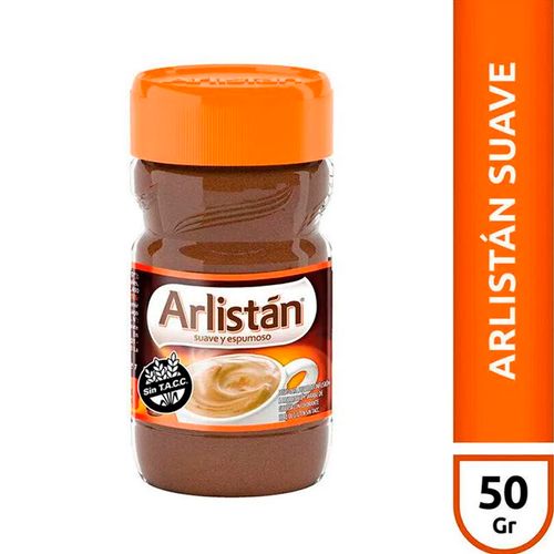 Café Arlistan Instantáneo Suave y Espumoso 100g