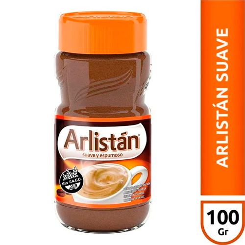 Café Arlistan Instantáneo Suave y Espumoso 100g