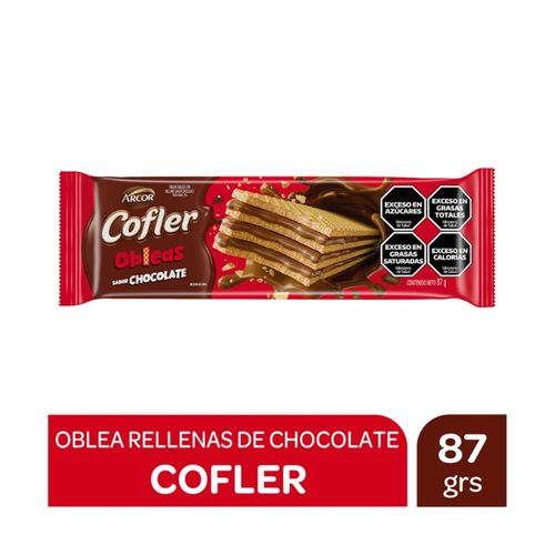 Galletitas Cofler Oblea Vainilla 87g