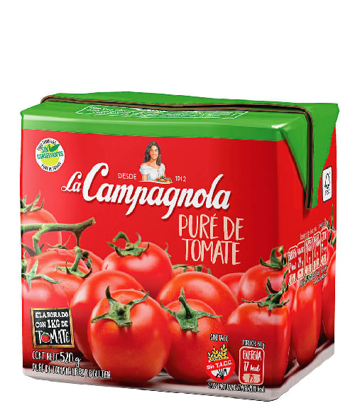 Puré de Tomate La Campagnola 520g