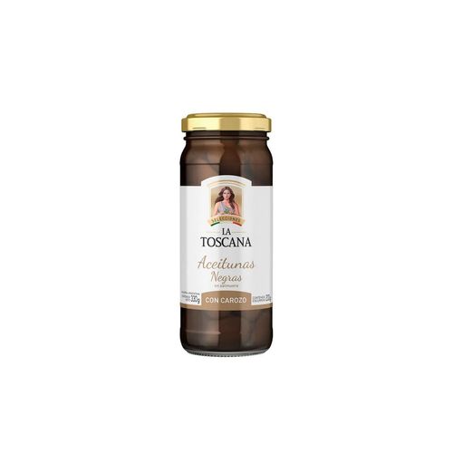 Aceitunas La Toscana Negras Frasco 300g