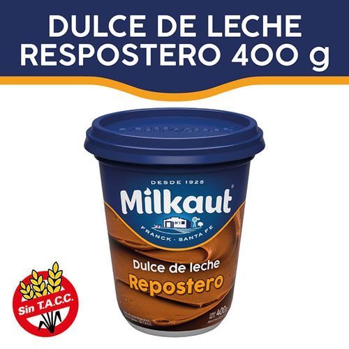 Dulce de Leche Milkaut Repostero 400g