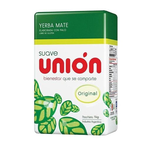 Yerba Mate Unión Con Palo 4 Flex 1Kg