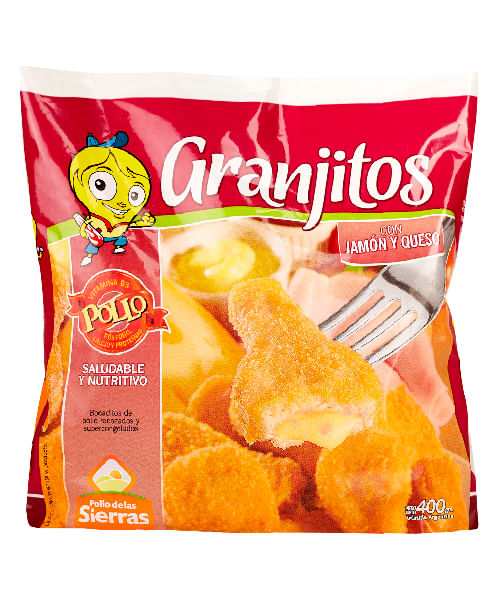Bocaditos de Pollo Granjitos 400g