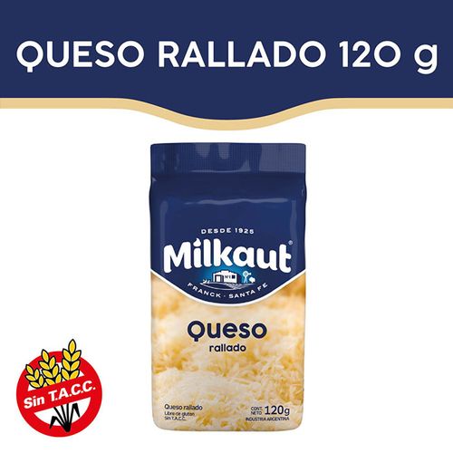 Queso Rallado Milkaut 120g
