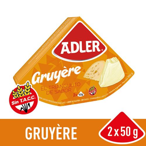 Queso Adler Fundido Gruyere 100g