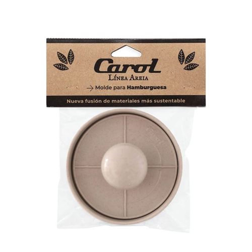Molde Hamburguesa Areia Beige Carol