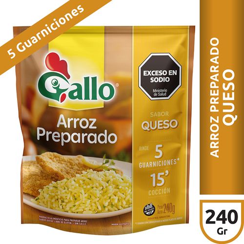 Arroz Preparado sabor Queso Gallo 240gr