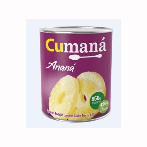 Anana Cumaná En Rodajas 850g