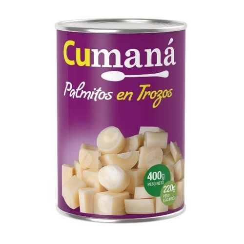 Palmitos en Trozos Cumaná 400g