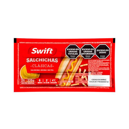 Salchichas Swift de Viena x 6u