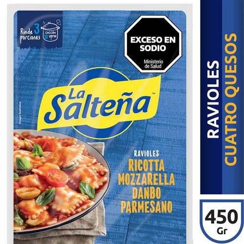 Ravioles La Salteña 4 Quesos 450g