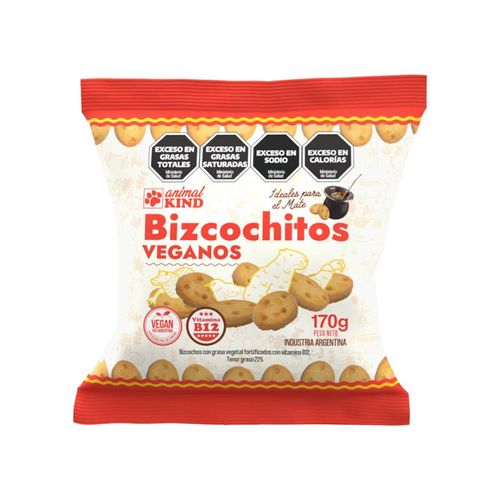 Bizcochitos Animal Kind De Grasa Veganos 170g