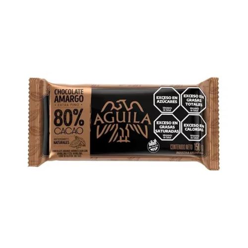 Chocolate Aguila Amargo 80% Cacao 150g