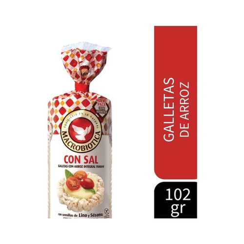 Galletas De Arroz Macrobiótica Yamani 102g