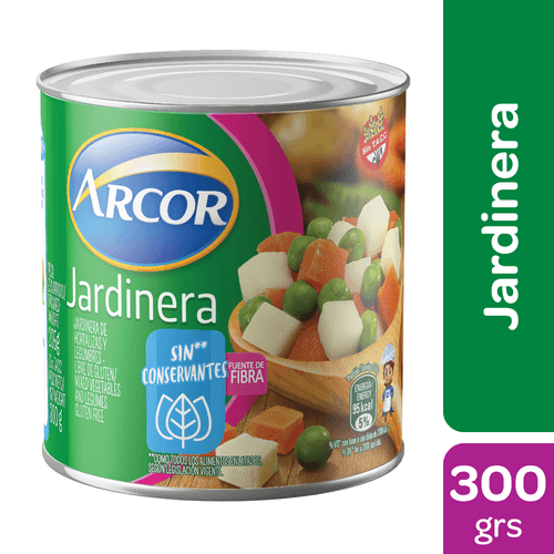 Jardinera Arcor en Lata 300g