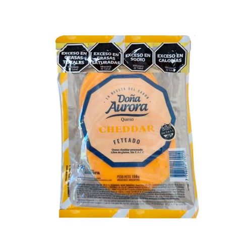 Queso Cheddar Doña Aurora 150g