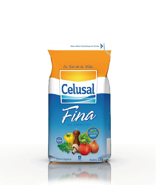 Sal Fina Celusal en Paquete 500g