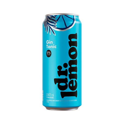 Dr Lemon Gin Tonic 473ml