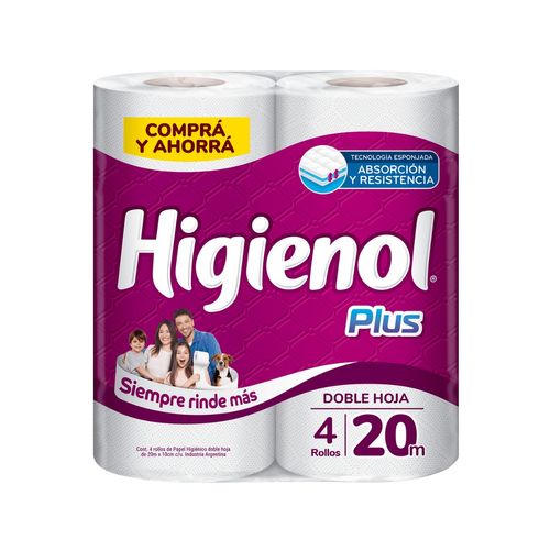 HIGIENOL DH PLU 4X20