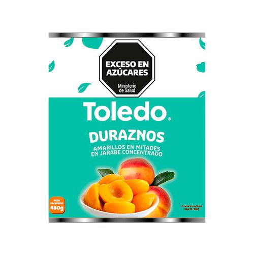 Duraznos Toledo en Mitades 830g