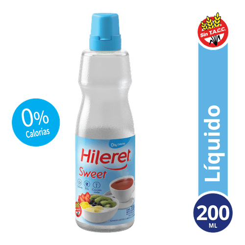 Edulcorante Líquido Hileret Sweet 200ml