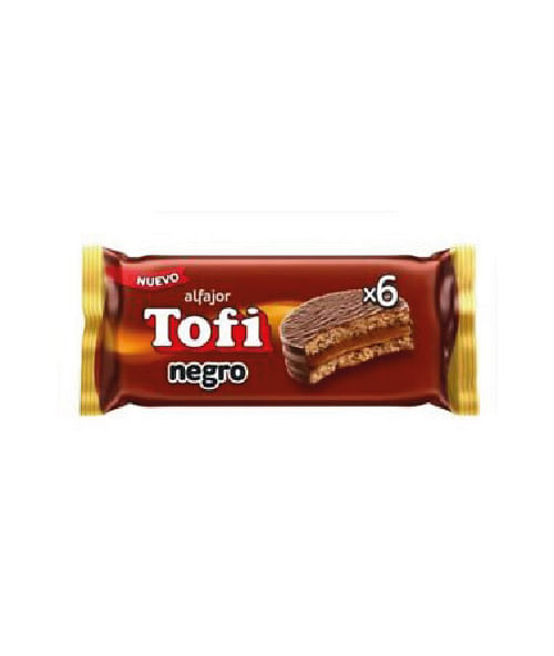 Alfajor Negro Tofi x 6u