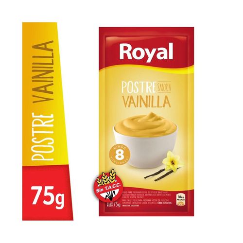 Postre Royal Vainilla 75g