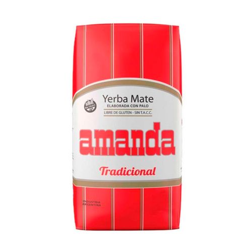 Yerba Mate Amanda Con Palo Tradicional 1Kg