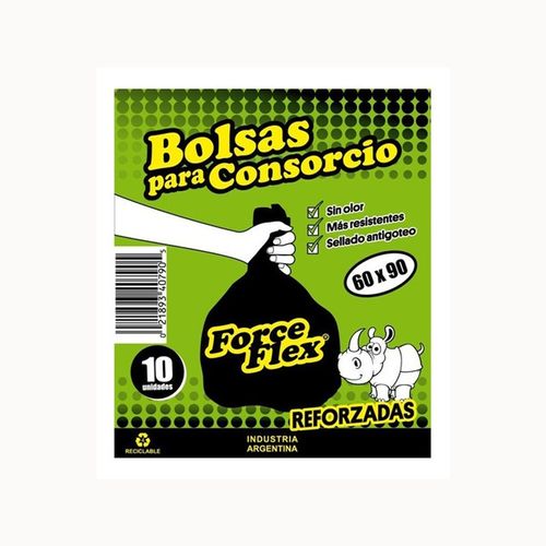Bolsa Forceflex Residuo Reforzada 60x90