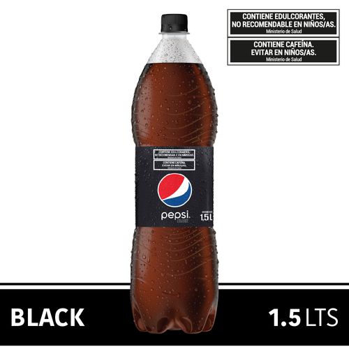 Gaseosa Pepsi Cola Black 1.5L