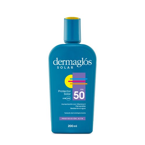 Protector Solar Factor 50 Dermaglos 200 ml.