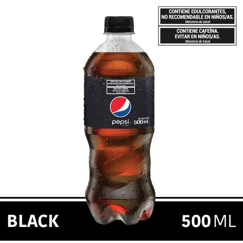 Gaseosa Pepsi Cola Black 500ml