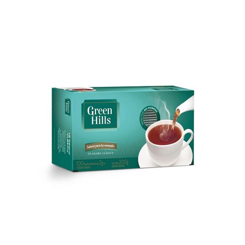 Té Green Hills en Saquitos x 100Un