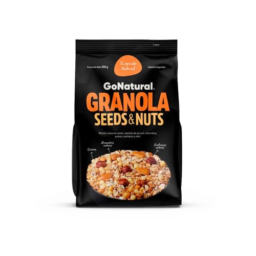 Granola Go Natural Seeds & Nuts 290g