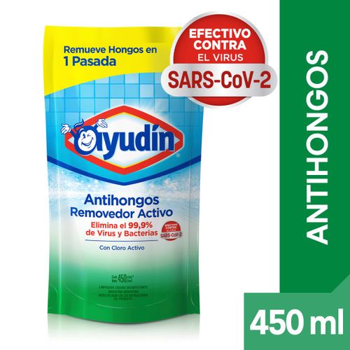 Limpiador Ayudin Antihongo Removedor Doy Pack 450Ml