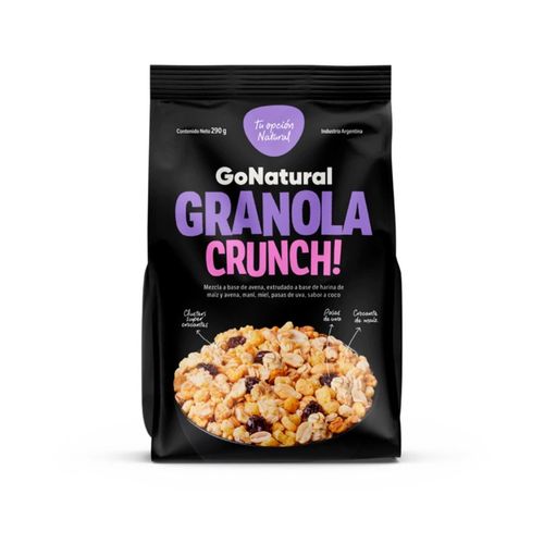 Granola Go Natural Crunch 290g