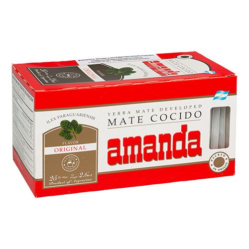 Mate Cocido Amanda en Saquitos 25 Un