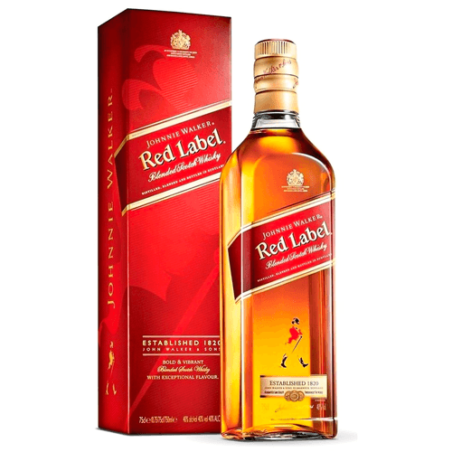 Whisky Johnnie Walker Red Label 750ml