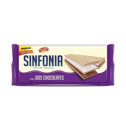 Obleas Sinfonía Duo Dos Chocolates 100g
