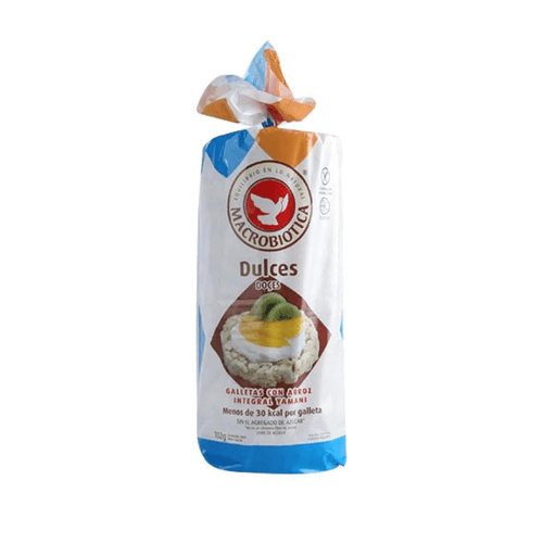 Galletas De Arroz Macrobiótica Dulces 102g