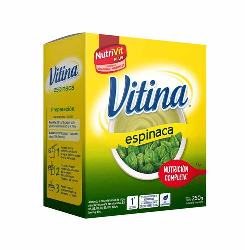 Sémola Espinaca Vitina 250g