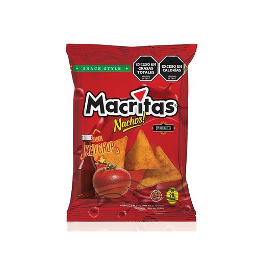 Nachos Macritas Ketchup 90g