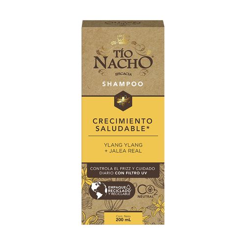 Shampoo Tio Nacho Crecimiento Saludable 200Cc