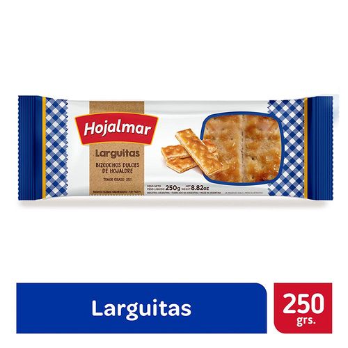Larguitos Hojalmar Hojaldrados 250g