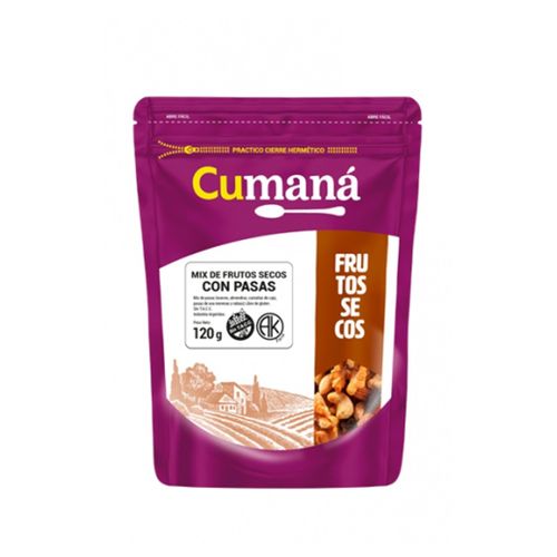Mix Frutos Pasas Cumaná 120g
