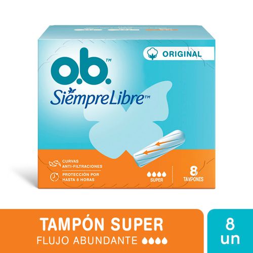 TAMPONES SUP OB 10 U