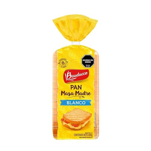 Pan De Mesa Lactal Bauducco Blanco 390g