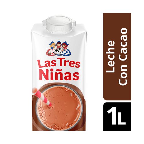 Leche Con Cacao Las Tres Niñas x 1L