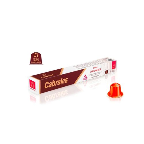 Café Cabrales En Cápsulas Colombia Nespresso x 10Un